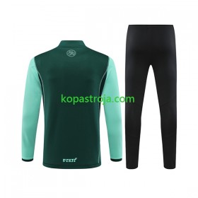 Algeriet Barn Tränings Sweatshirtställ Grön 2023/24